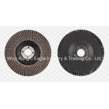 4 &#39;&#39; Calcination Oxide Flap Abrasive Scheiben (Fiberglasabdeckung 22 * ​​16mm)